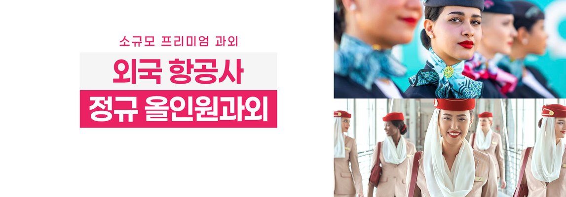 외국 항공사 정규 올인원과외